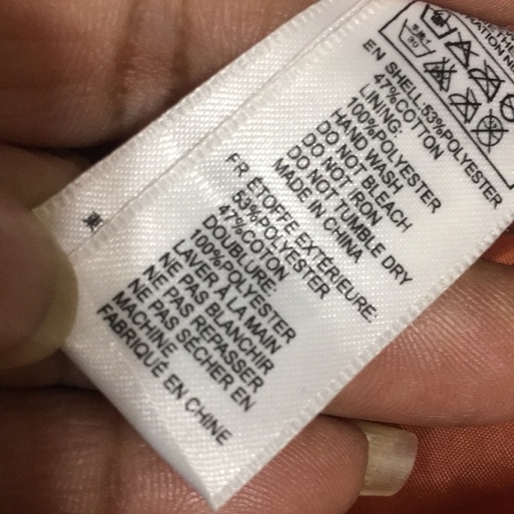 Ladies burnt orange light weight z size 2 pea coat hooded. - Picture 5 of 8